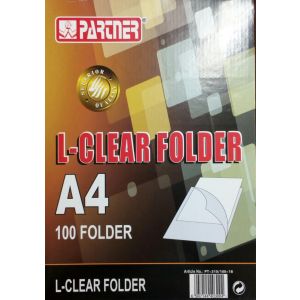 L-Shape Clear Folder Partner