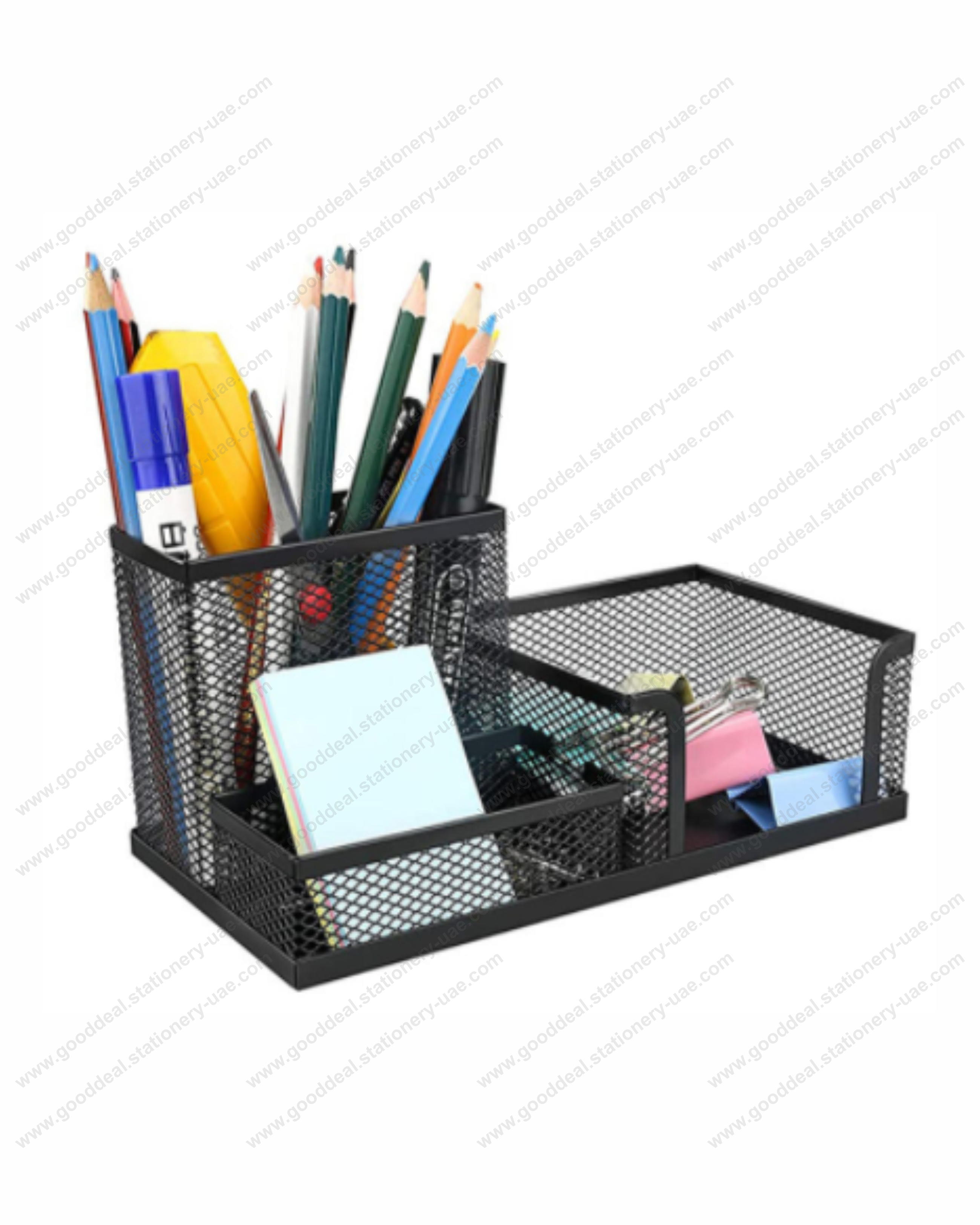 Metal Mesh Stationery Holder