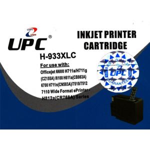 Upc Ink Cartridge H933XL Cyan